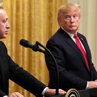 Erdoğan, Trump ile görüştü