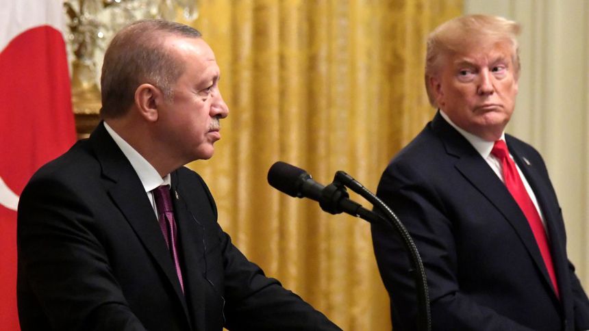 Erdoğan, Trump ile görüştü